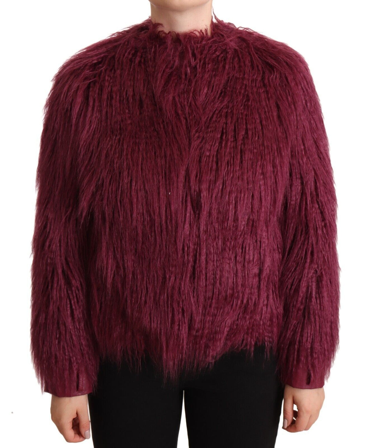 Patrizia Pepe Veste pull chic bordeaux