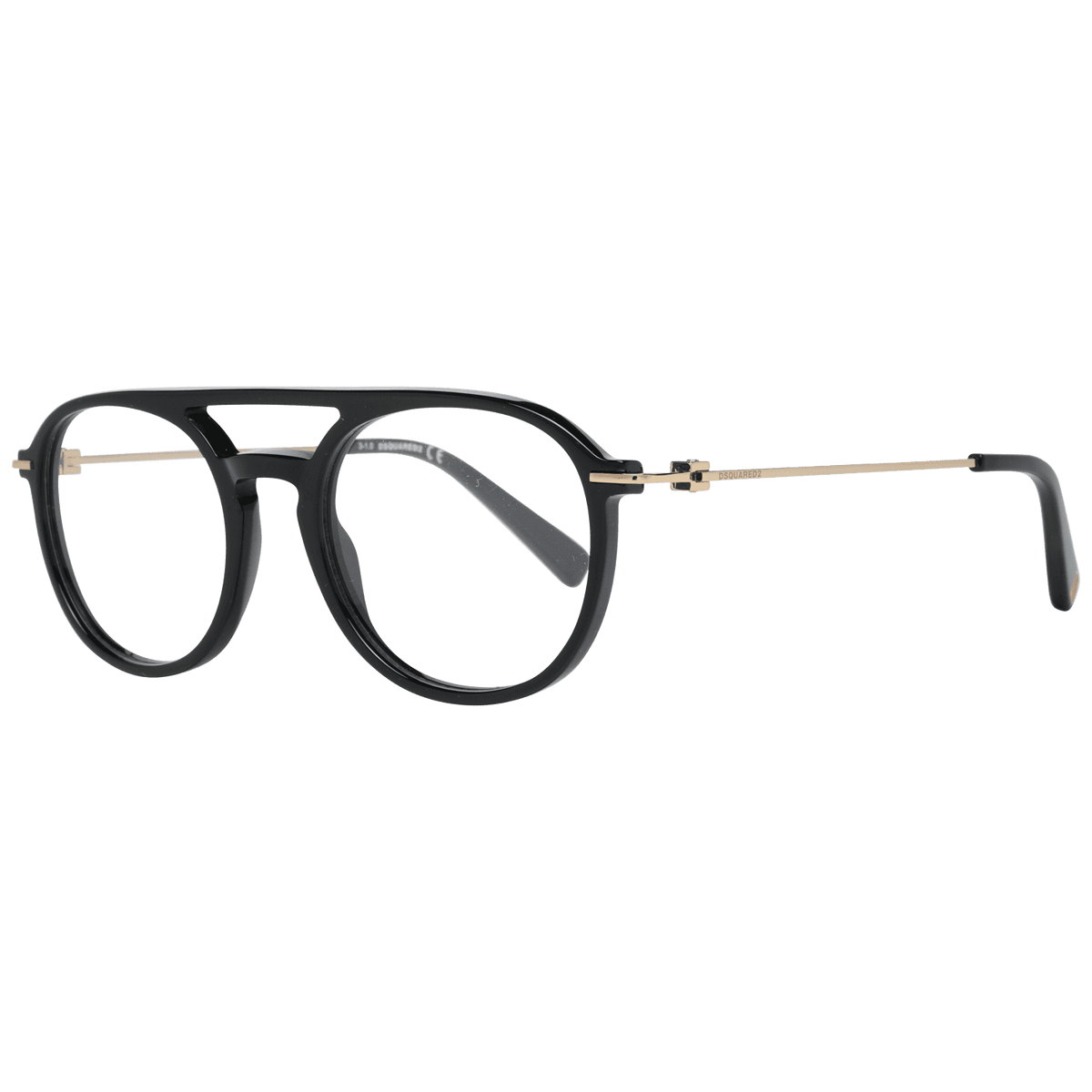 Dsquared² Sleek Black Full-Rim Designer Eyewear