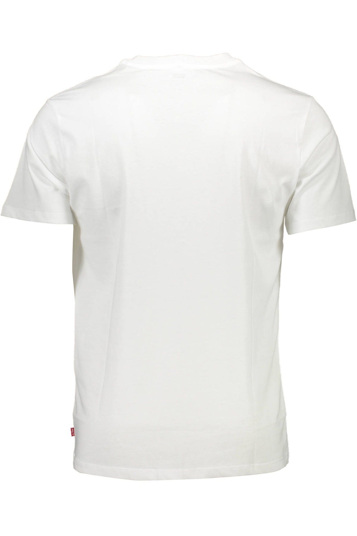 Camiseta de algodón con cuello redondo en blanco nítido de Levi's