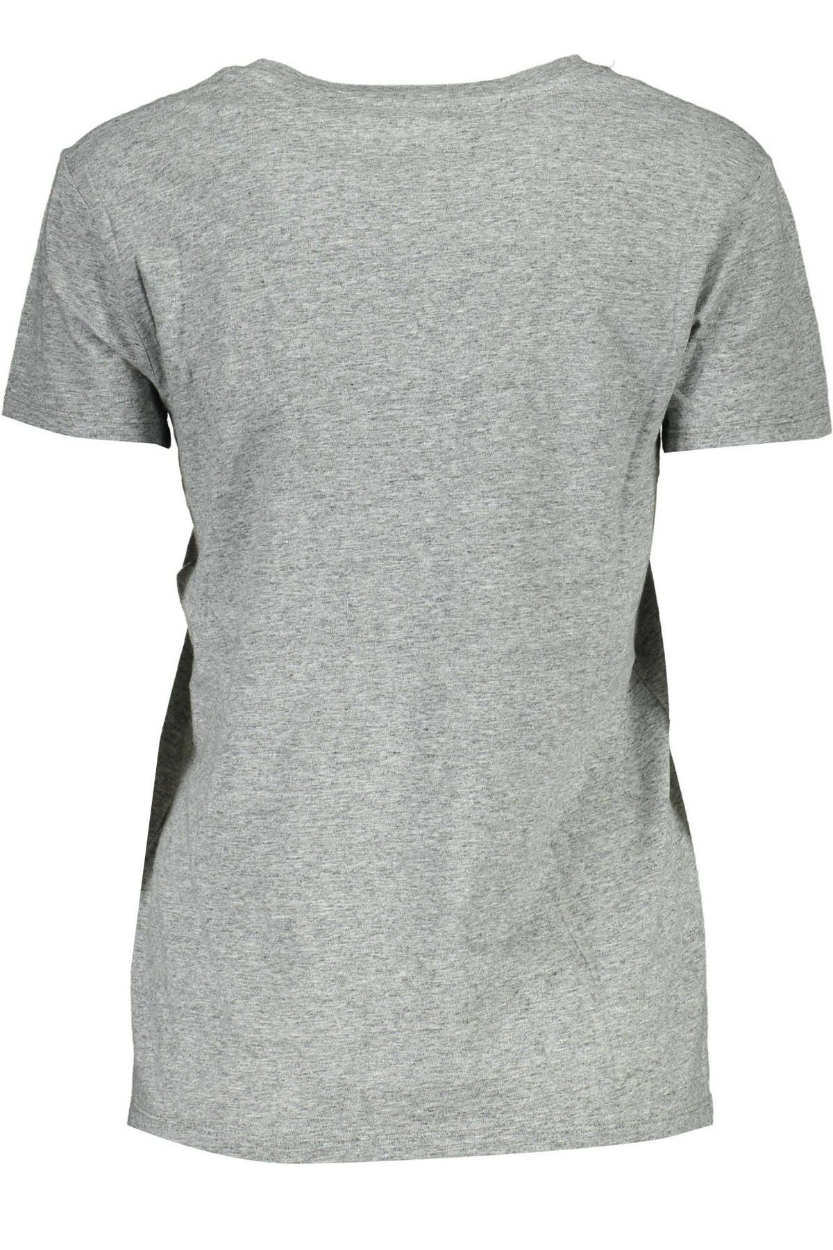 T-shirt en coton imprimé avec logo Levi's Chic Gray pour femme