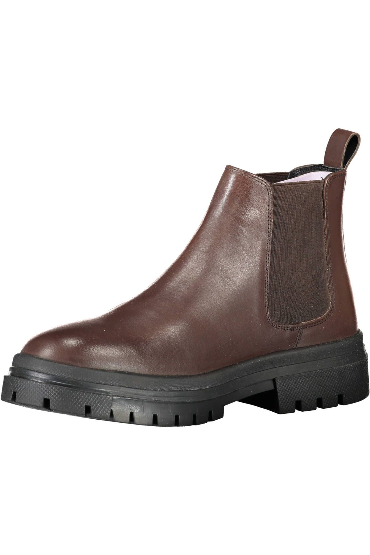 Bottines Levi's Chic Brown avec détail élastique latéral