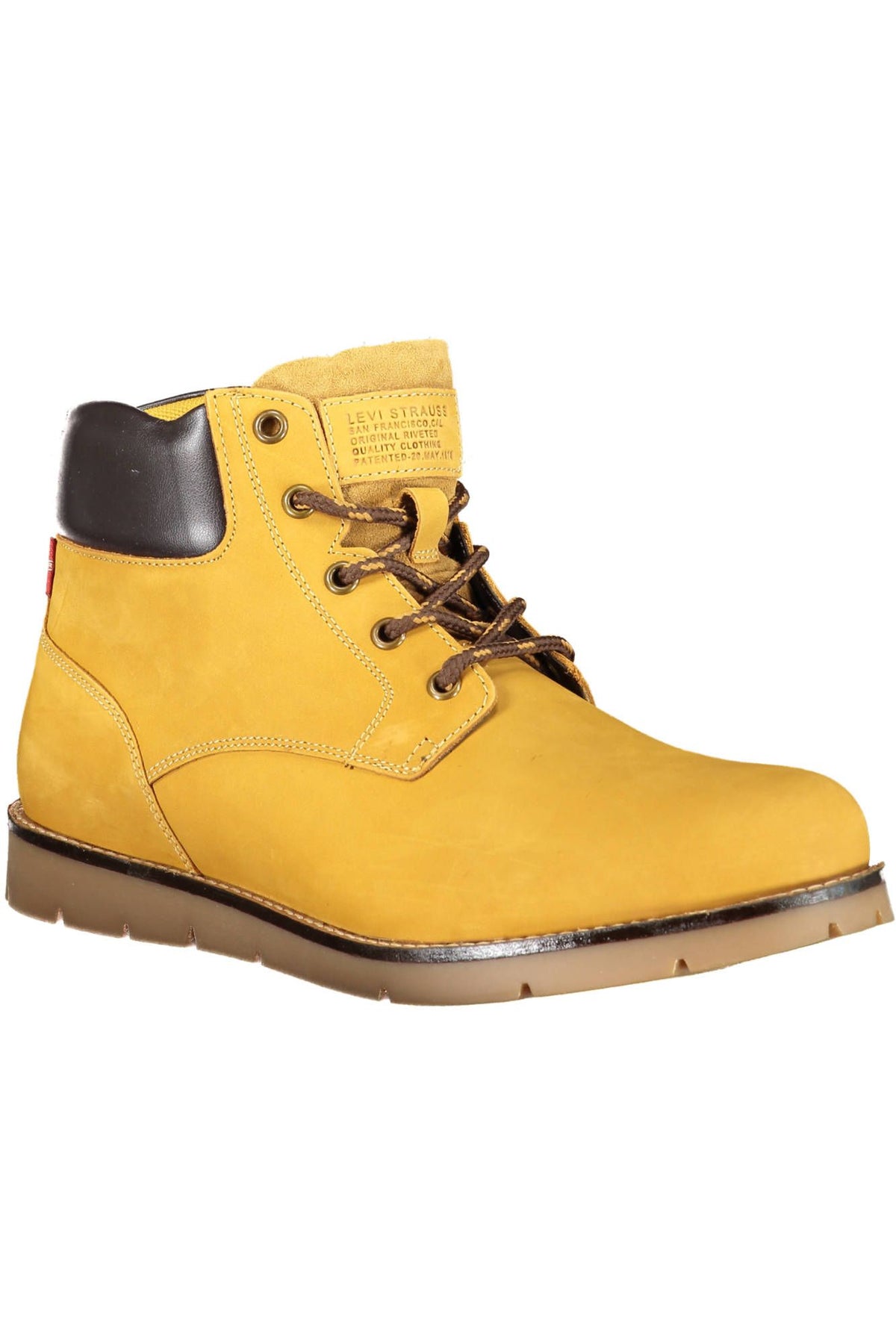 Bottines Levi's Sunset Yellow avec détails à lacets