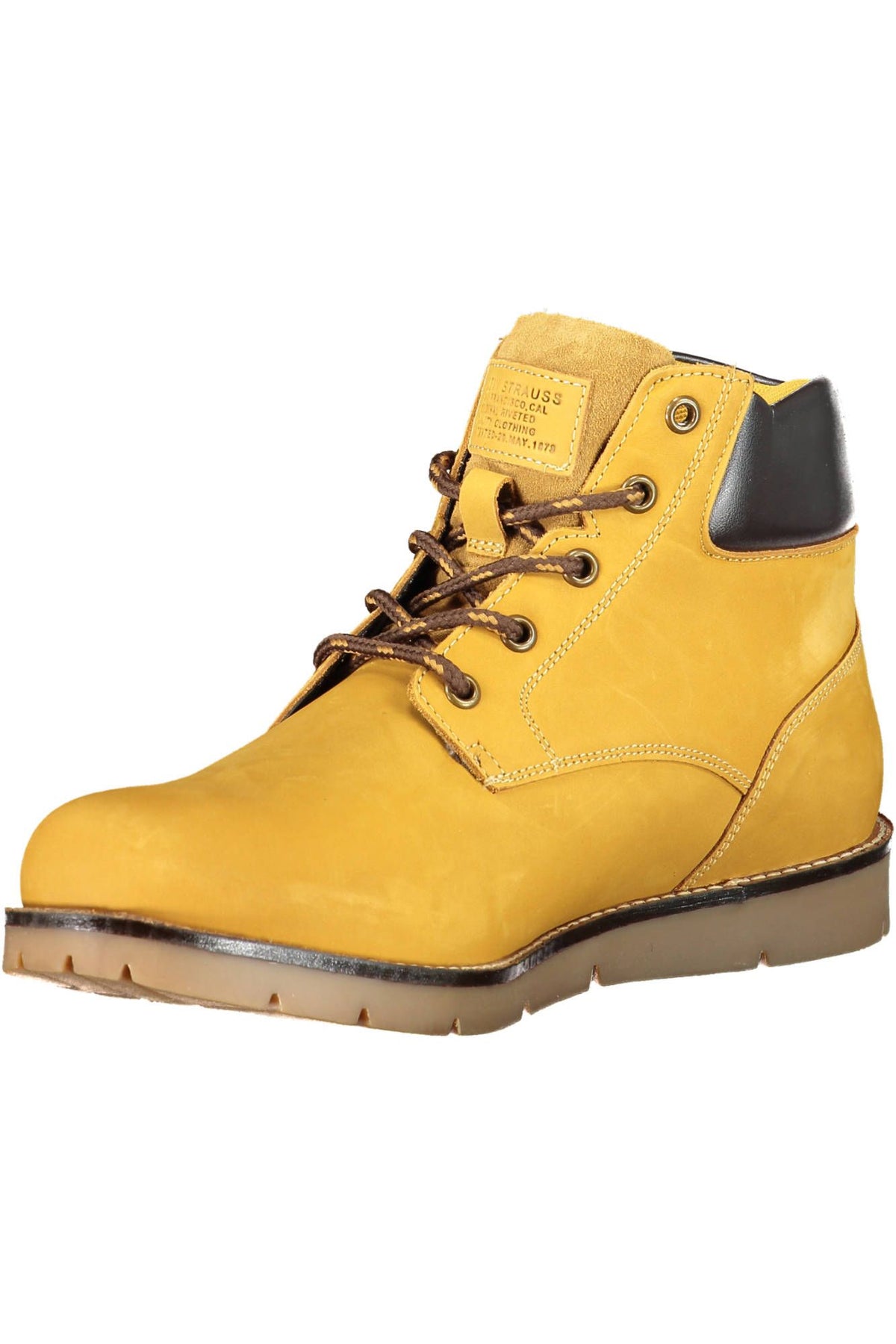 Bottines Levi's Sunset Yellow avec détails à lacets