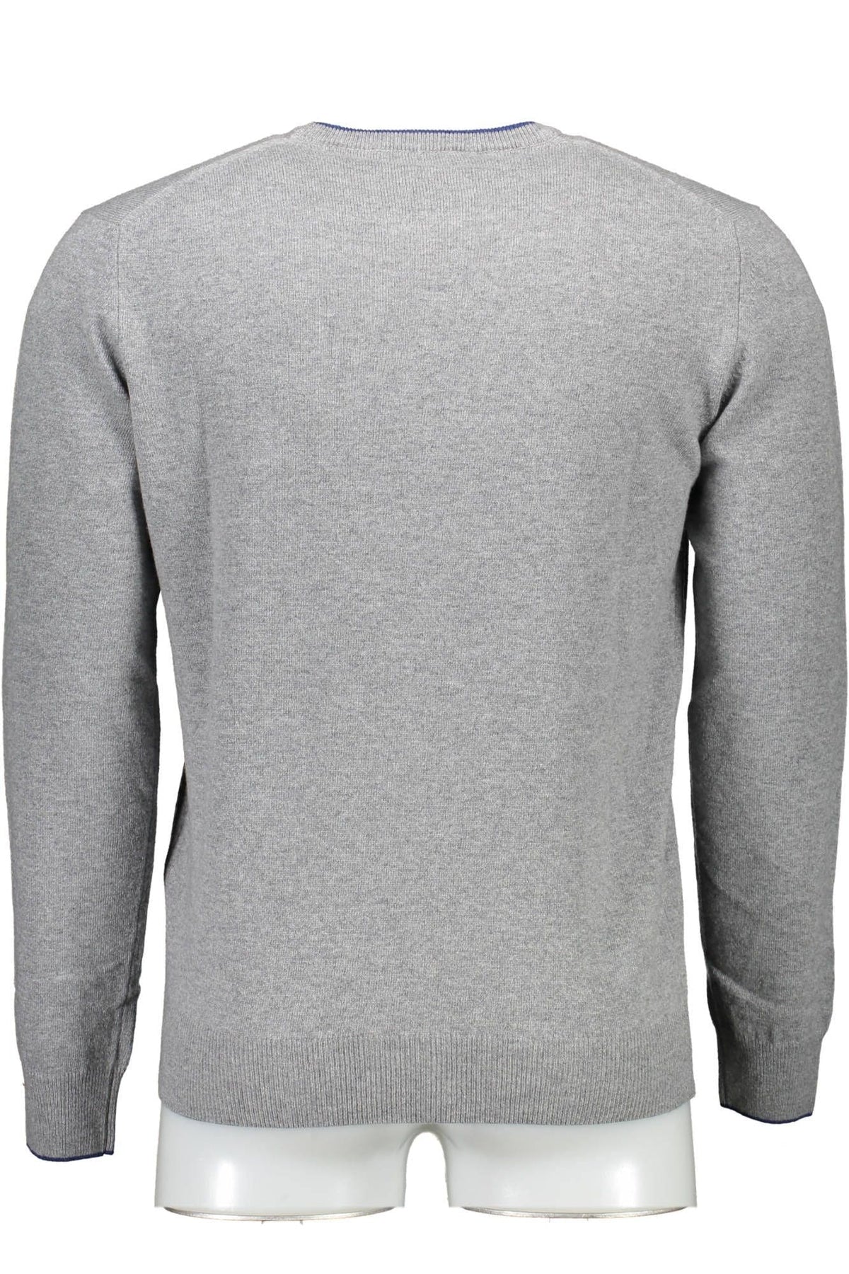 Harmont & Blaine Gray Wool Men Sweater