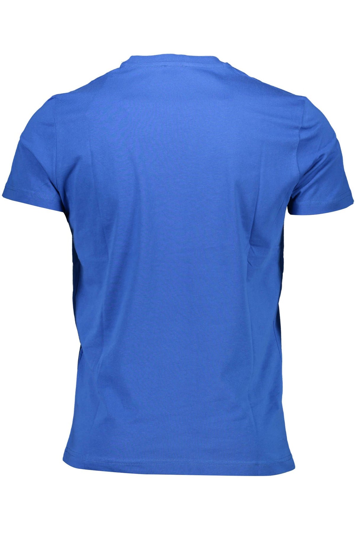 Camiseta de algodón con cuello redondo azul Elevated de Diesel