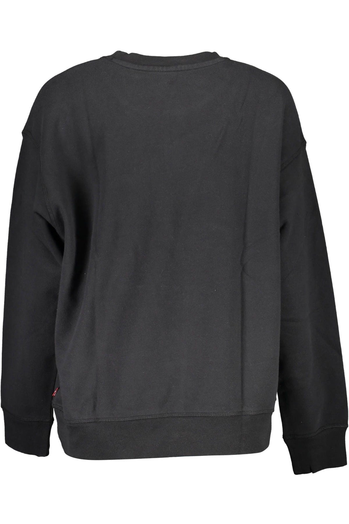 Sweat-shirt en coton noir avec logo Levi's Chic