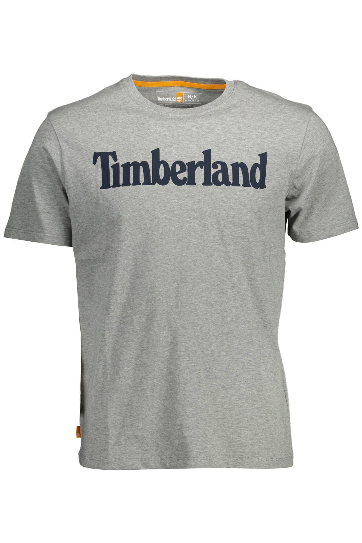 T-shirt en coton gris éco-responsable Timberland avec logo imprimé