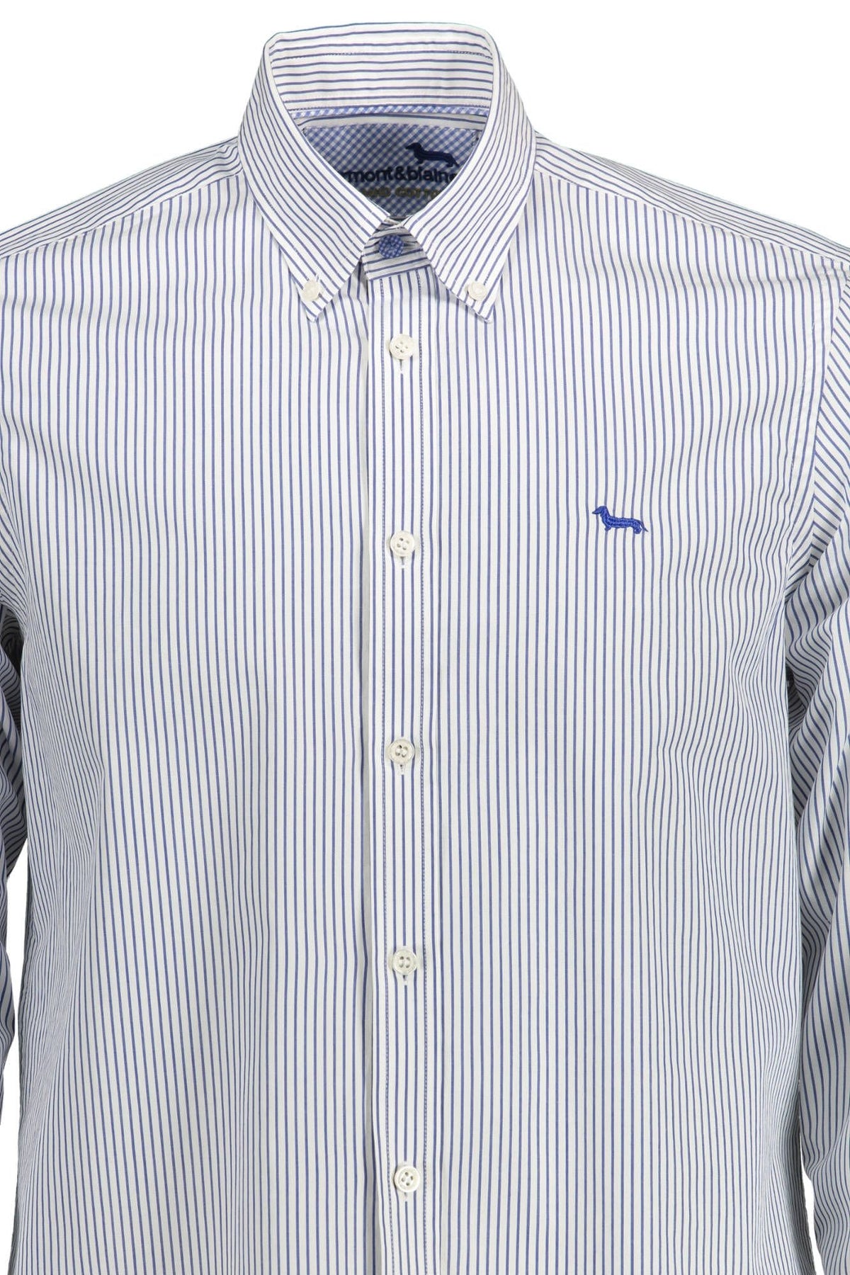 Harmont & Blaine Blue Cotton Men Shirt