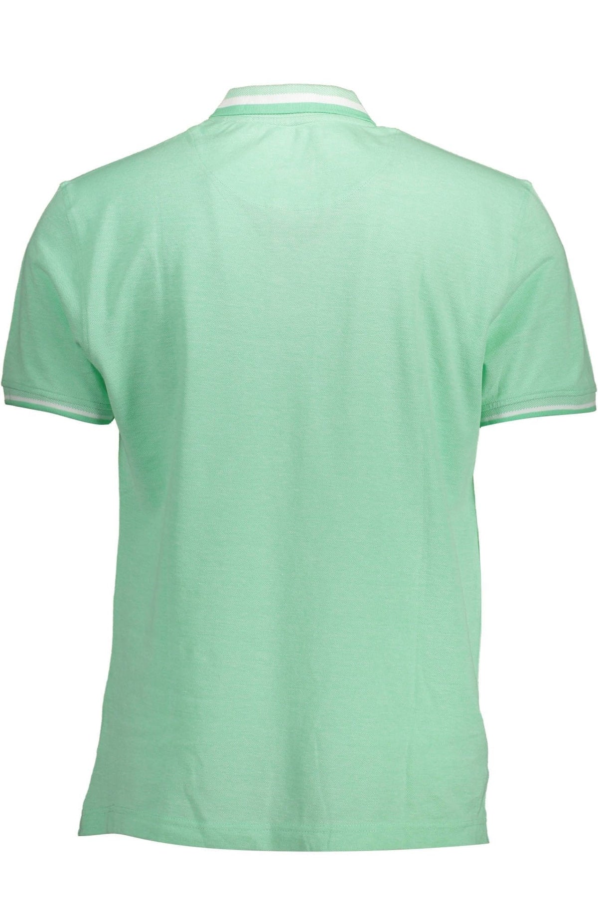 Harmont & Blaine Green Cotton Men Polo Shirt