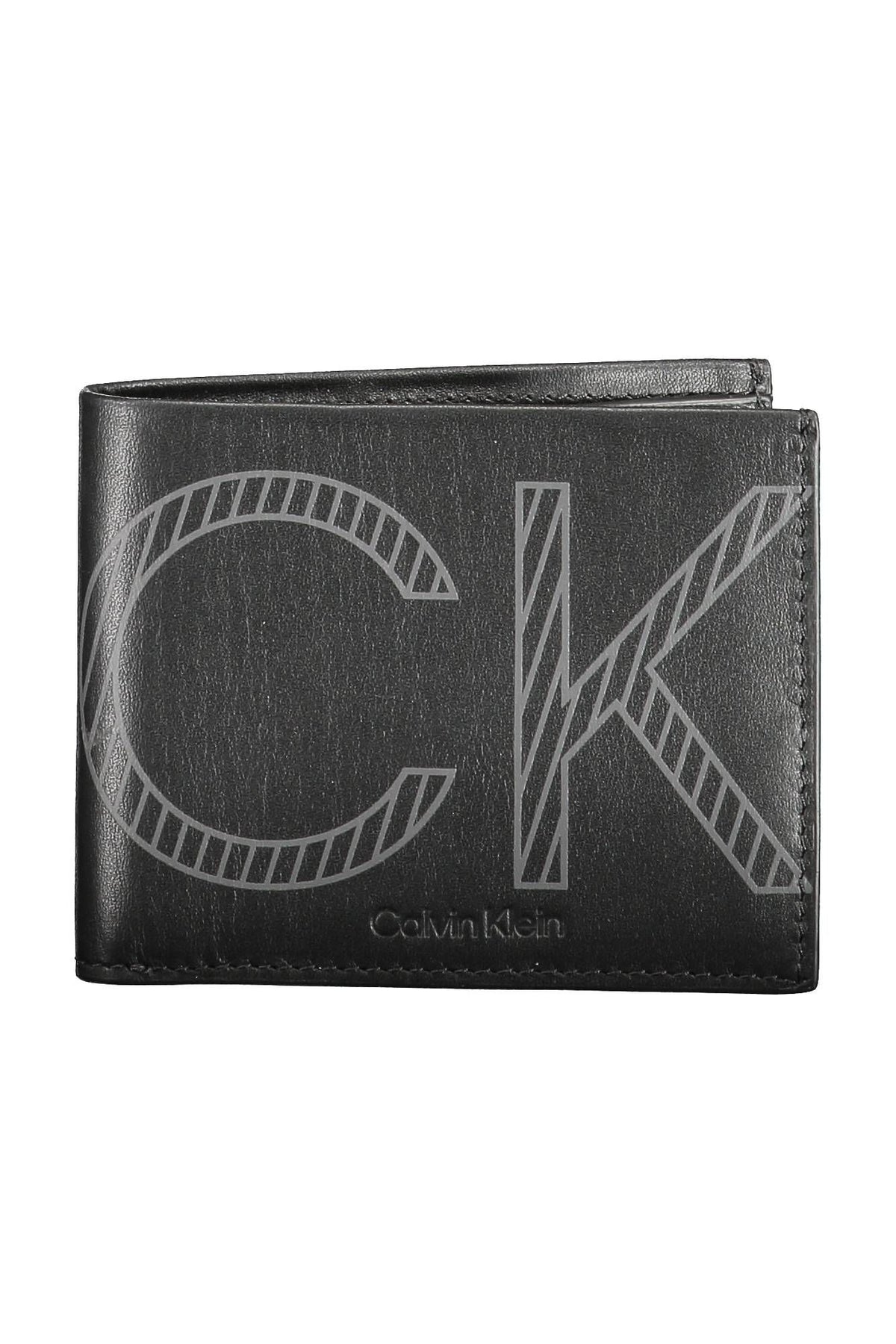 Calvin Klein Sleek Black Leather RFID Wallet