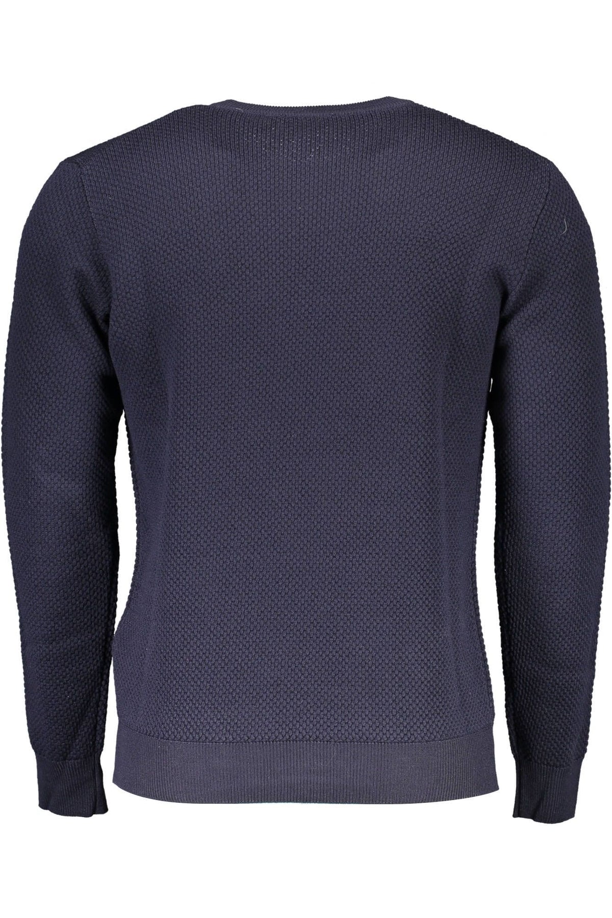 Harmont & Blaine Elegant Crew Neck Wool Sweater with Embroidery