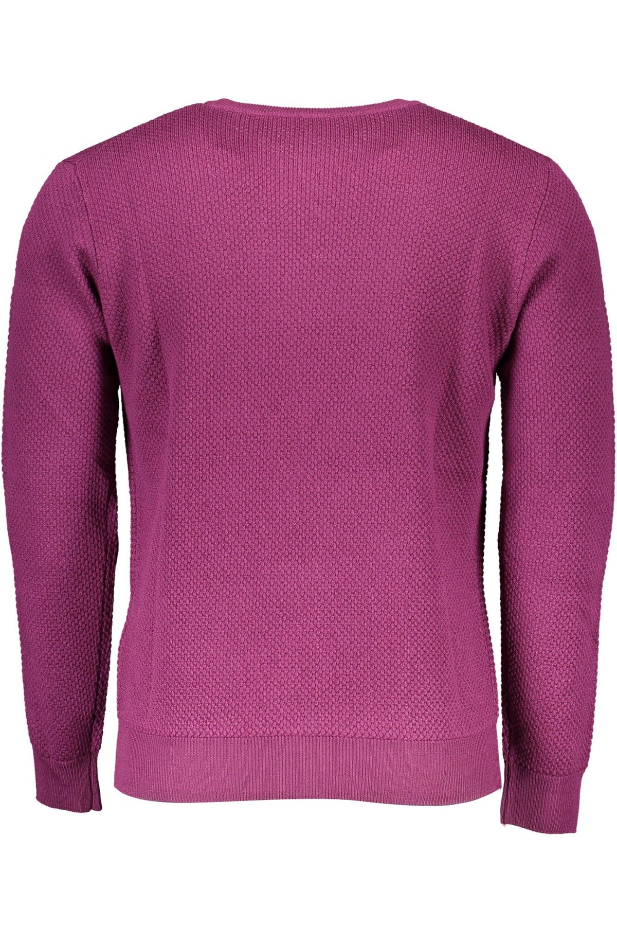 Harmont & Blaine Elegant Crew Neck Wool Sweater with Embroidery