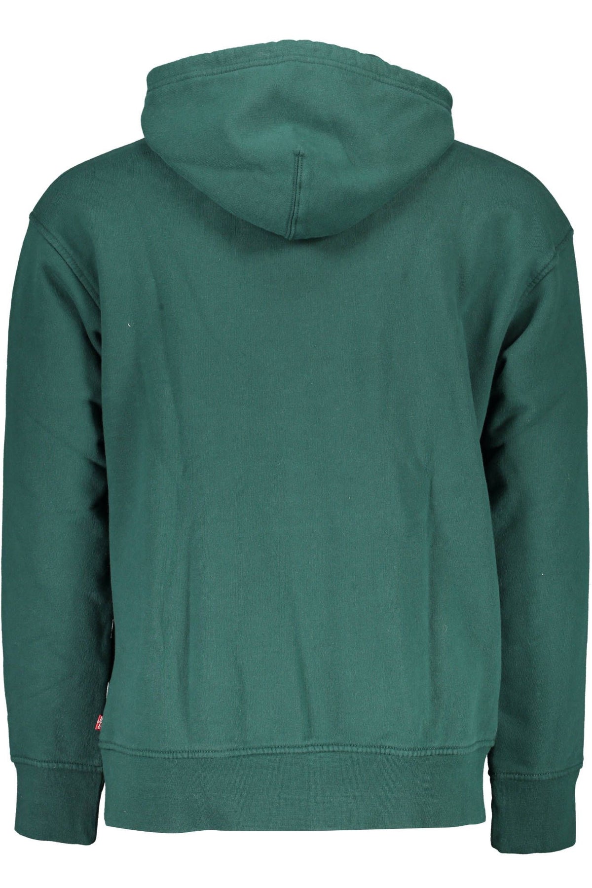 Sudadera con capucha de algodón verde chic de Levi's