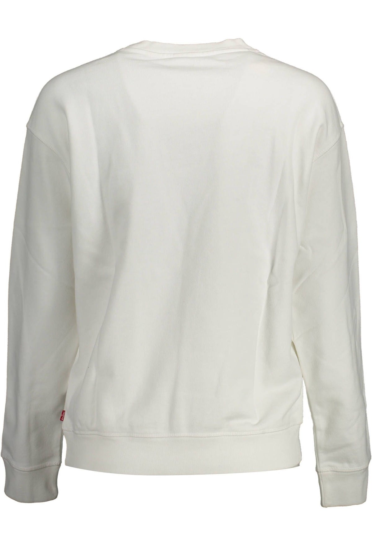 Sweat-shirt en coton blanc avec logo Levi's Chic