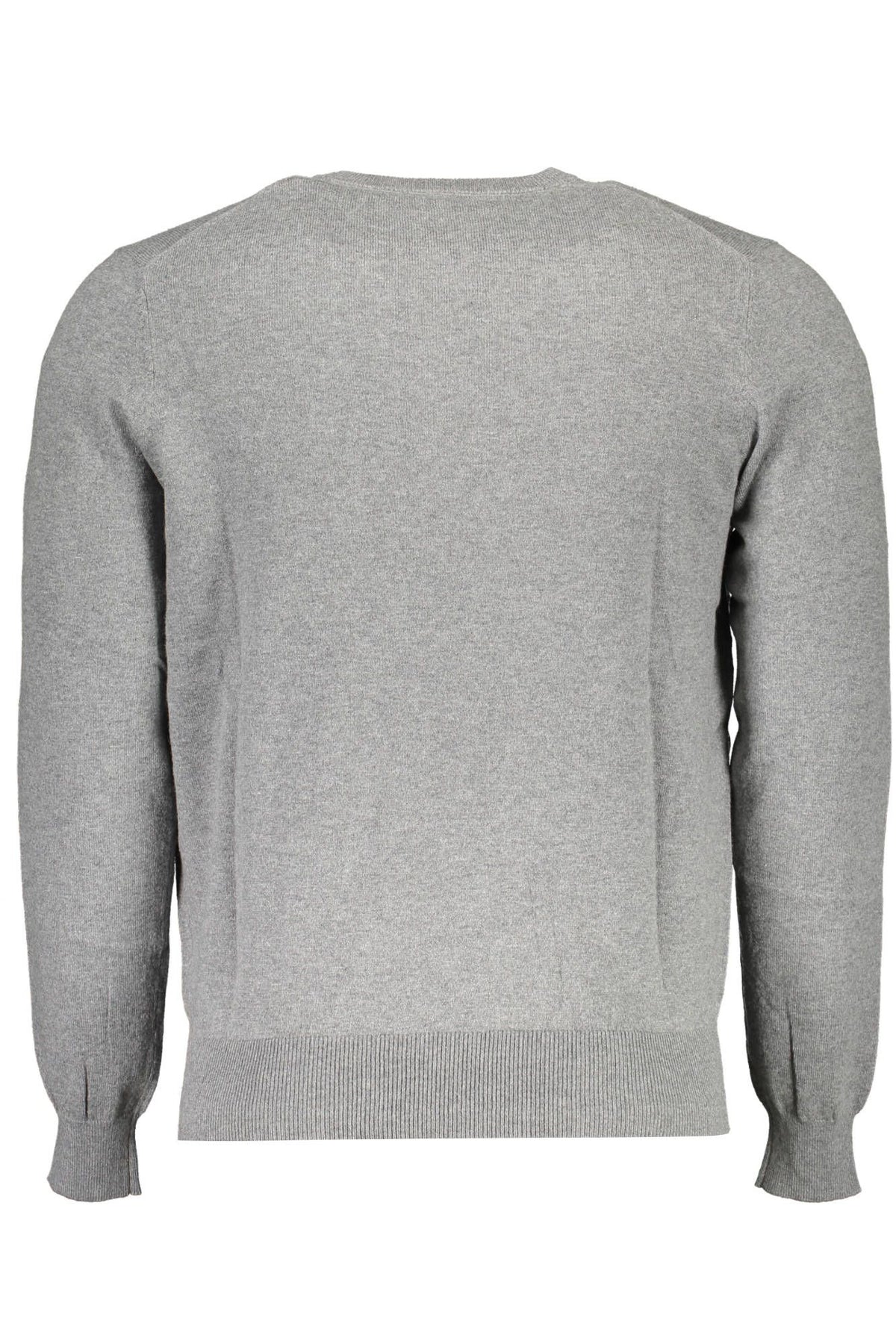 Pull en tricot gris éco-responsable avec logo North Sails