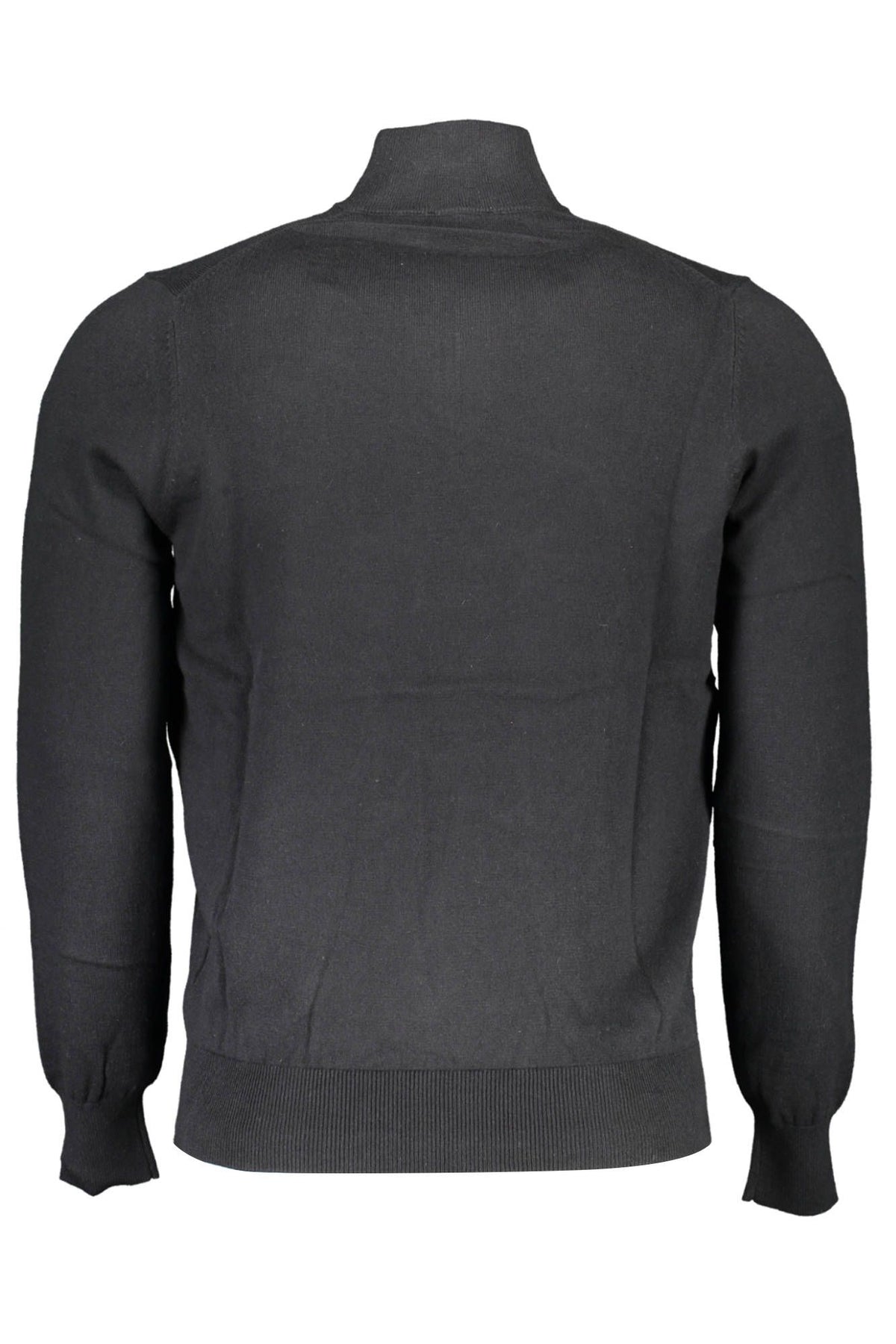 North Sails Black Cotton Men Sweater