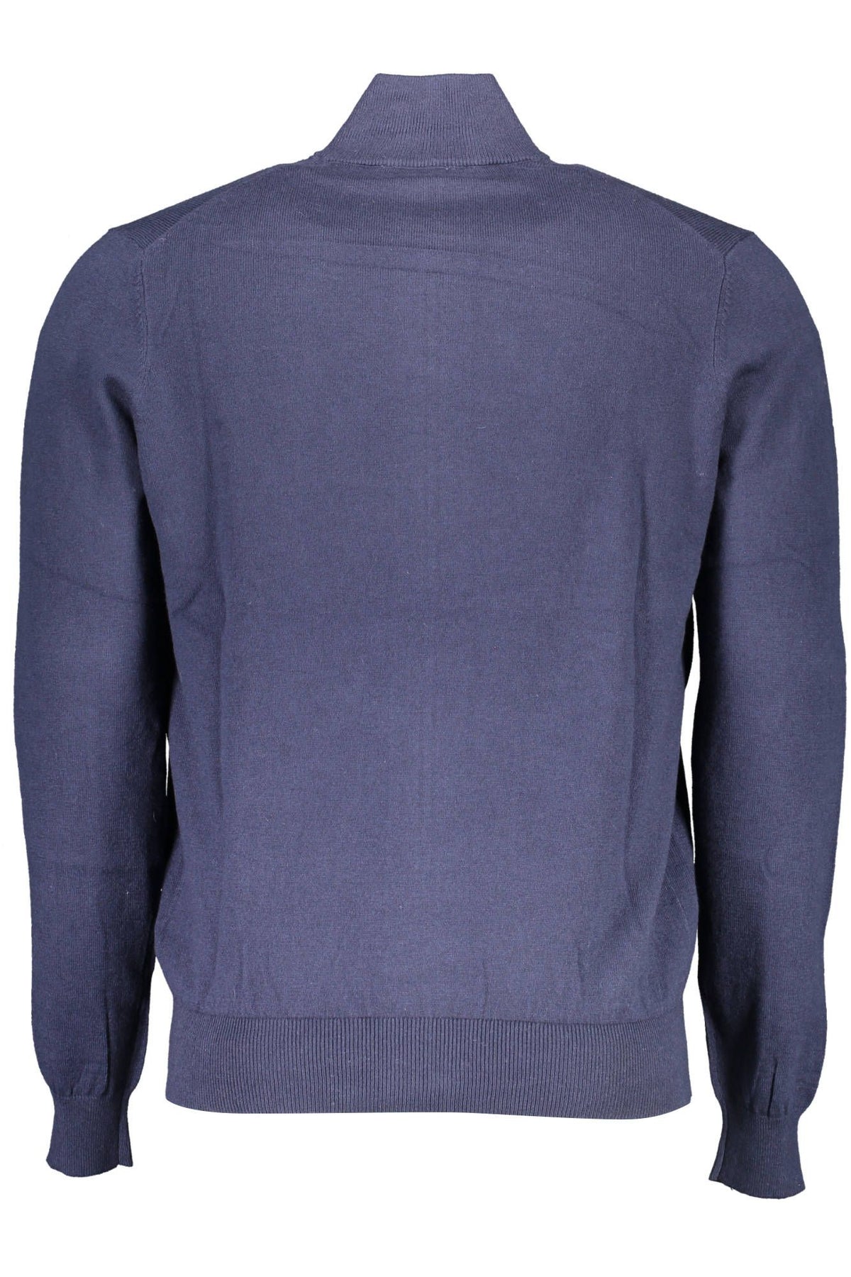 Cardigan zippé bleu North Sails avec logo brodé