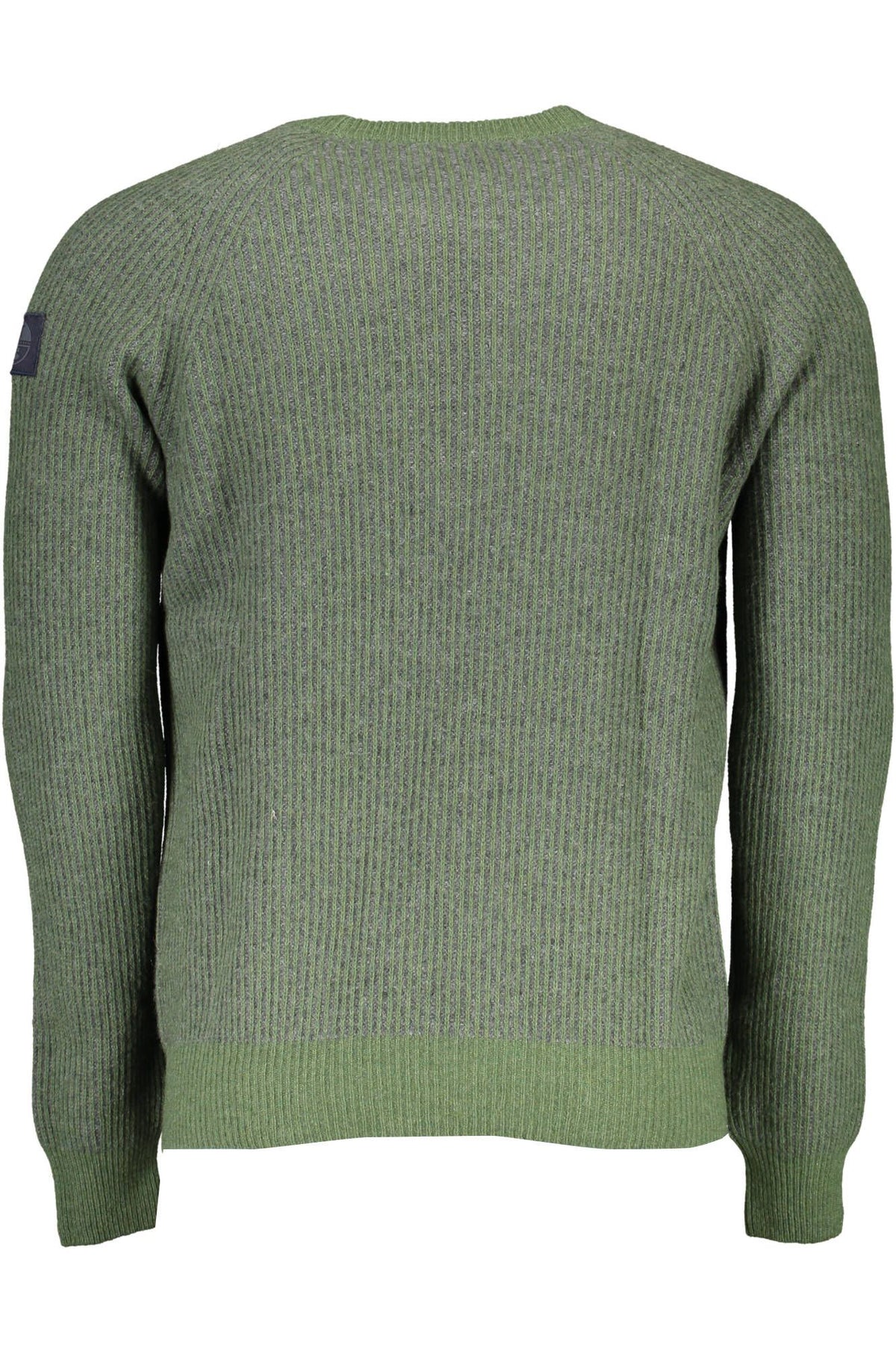 North Sails Green Wool Men Sweater