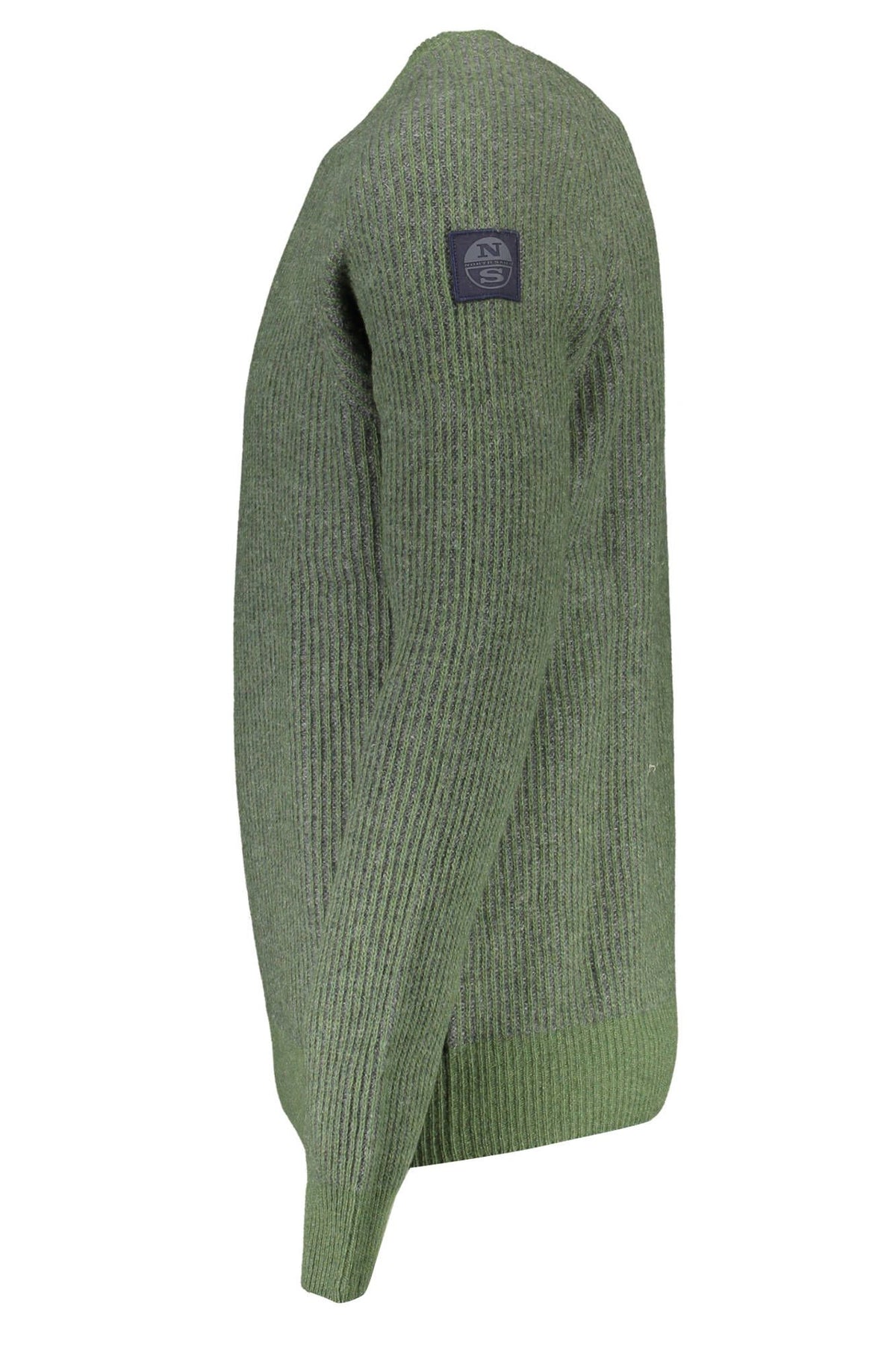 North Sails Eco-Conscious Wool-Blend Green Sweater