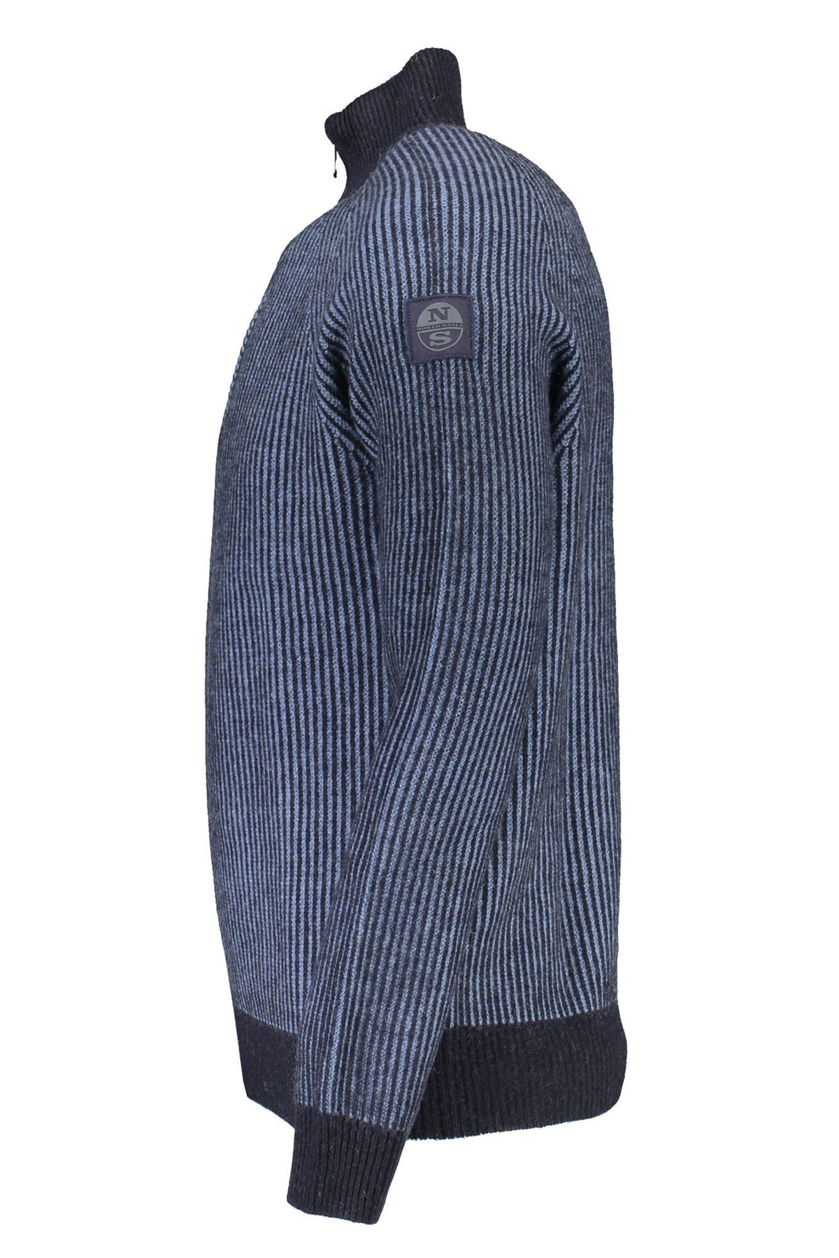 North Sails Eco-Conscious Blue Half-Zip Sweater