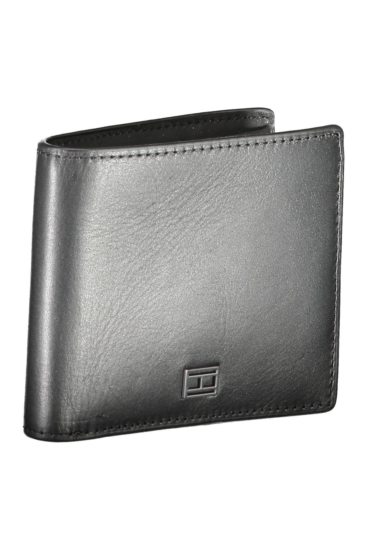 Tommy Hilfiger Black Leather Men Wallet