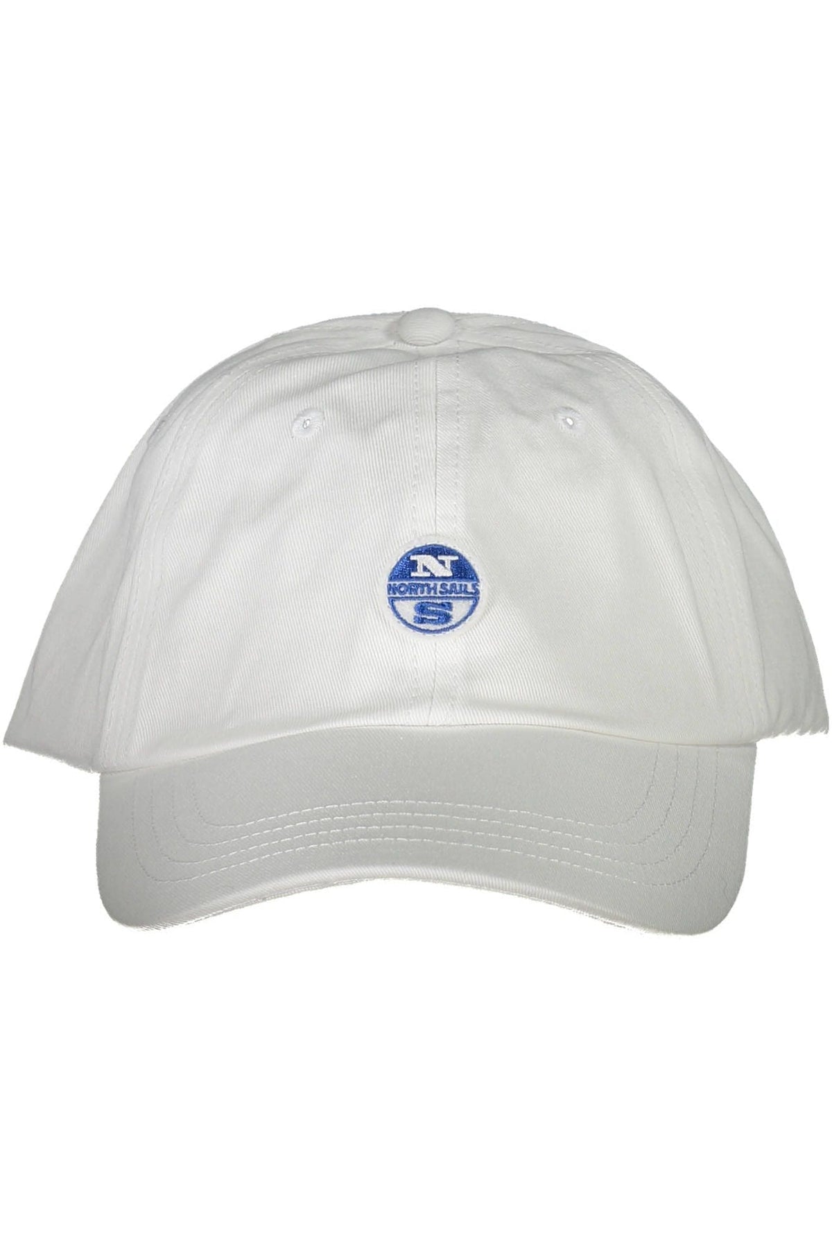 Gorra elegante con visera blanca y detalle de logotipo de North Sails