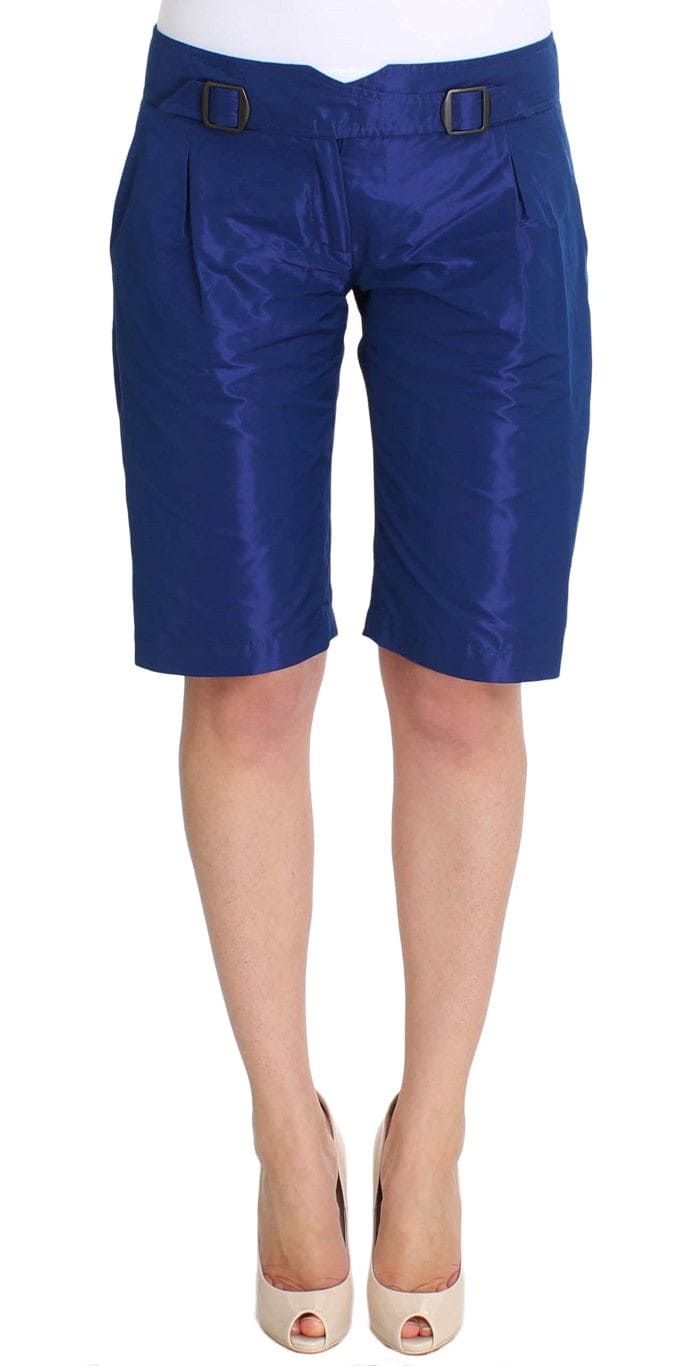 Ermanno Scervino Short chic bleu taille moyenne