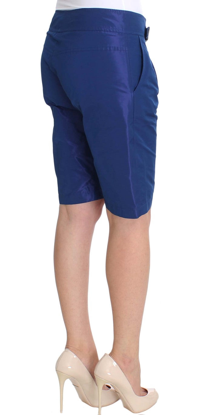 Ermanno Scervino Short chic bleu taille moyenne