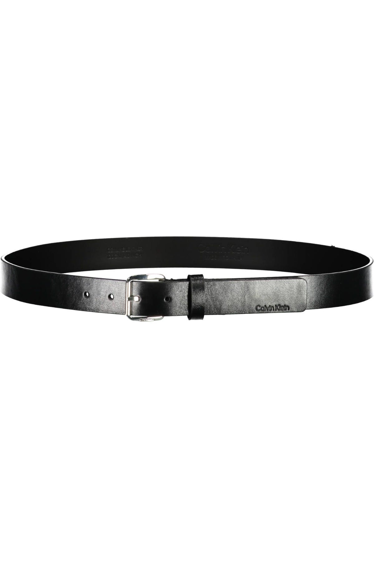 Calvin Klein Black Leather Men Belt