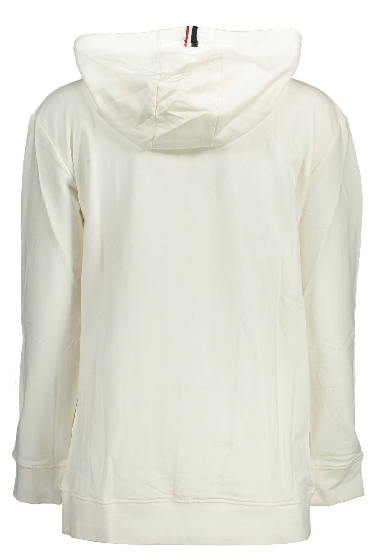 U.S. POLO ASSN. Chic White Hooded Sweatshirt with Embroidery