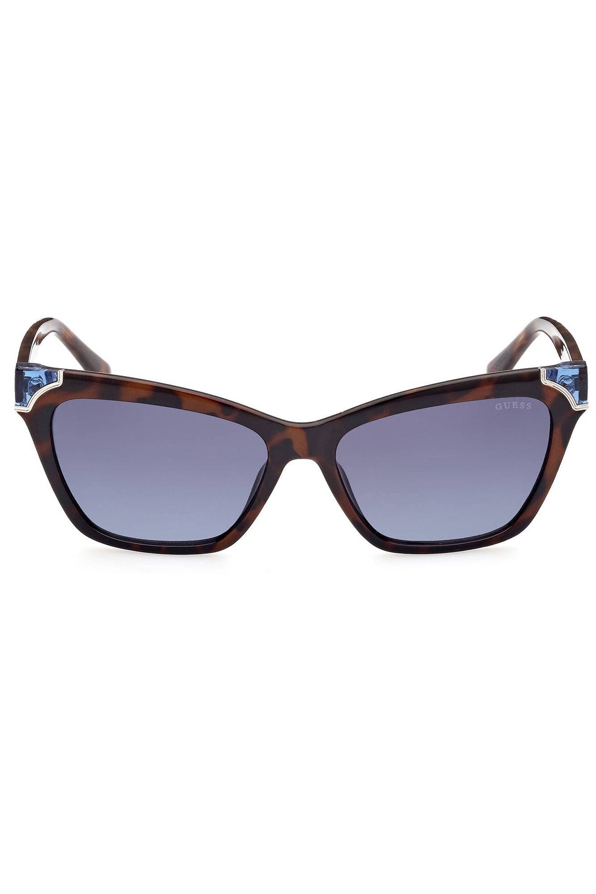 Gafas de sol con montura cuadrada negra Guess Jeans Chic