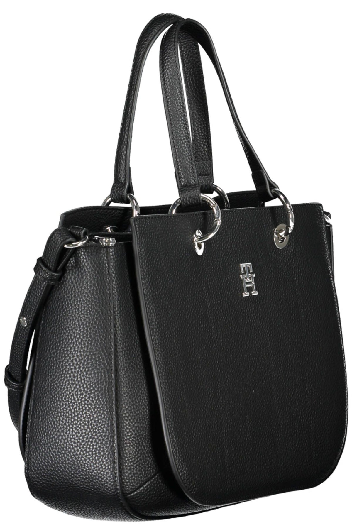 Tommy Hilfiger Chic Black Contrasting Detail Handbag