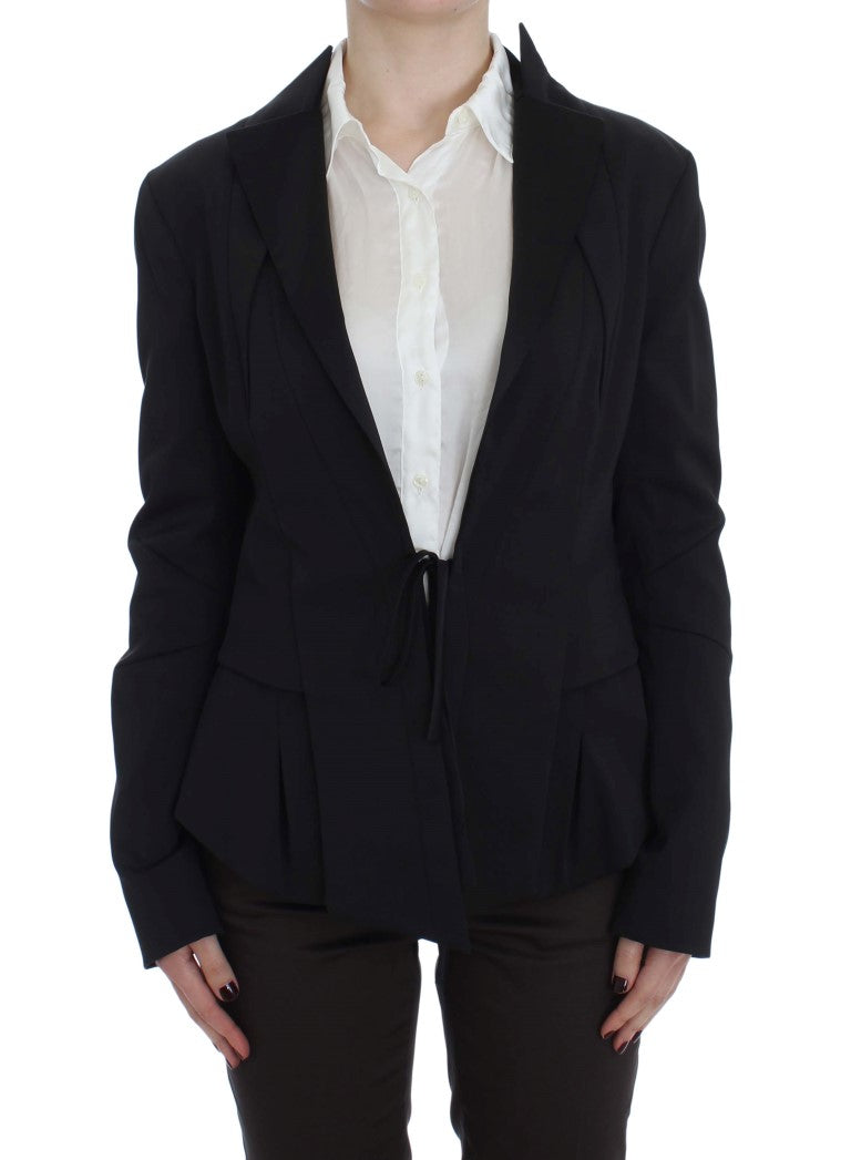 Veste blazer extensible noire élégante Exte