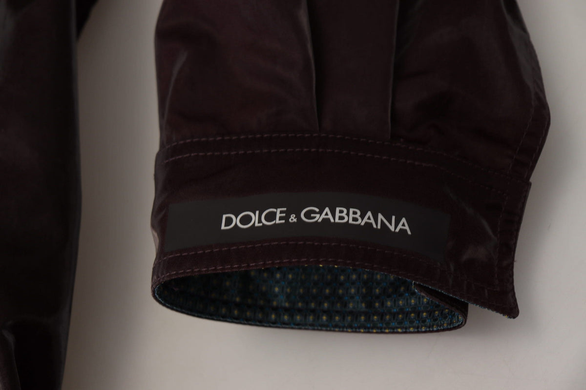 Chaqueta elegante con cuello burdeos de Dolce &amp; Gabbana