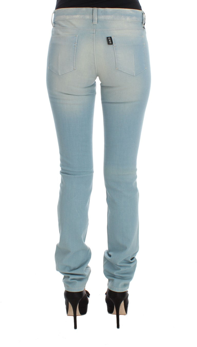 Costume National Chic Jean Super Slim Bleu