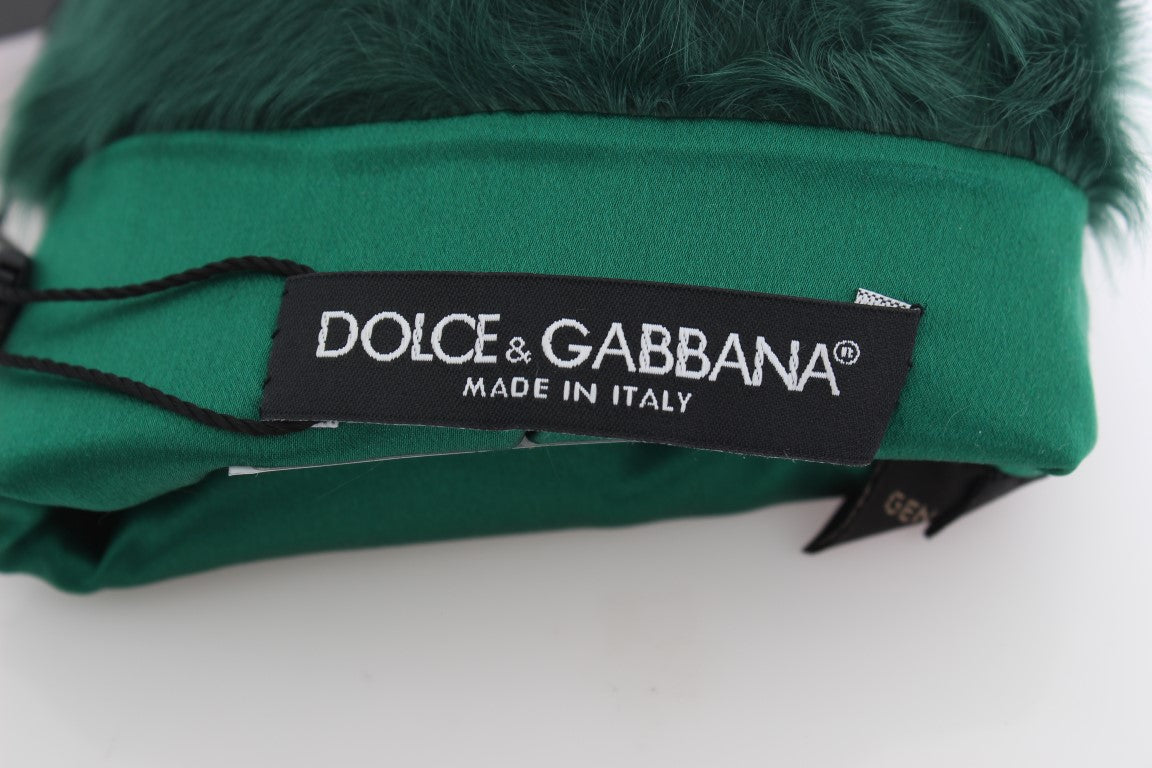 Gants en cuir élégants jusqu'aux coudes Dolce &amp; Gabbana