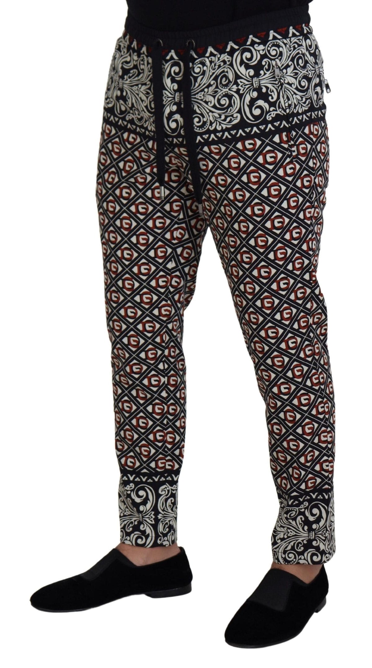 Pantalon de jogging multicolore élégant Dolce &amp; Gabbana