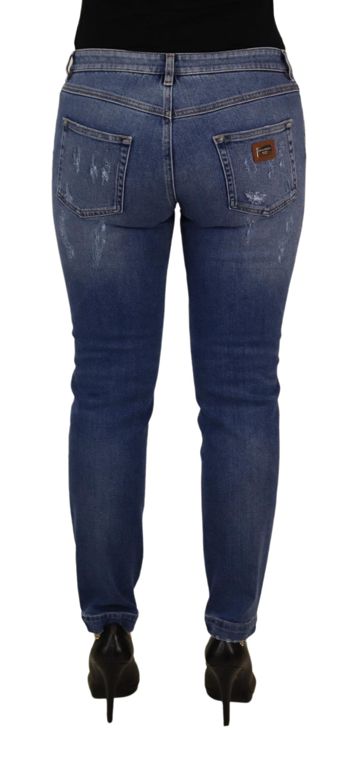 Jean skinny taille basse chic Dolce &amp; Gabbana