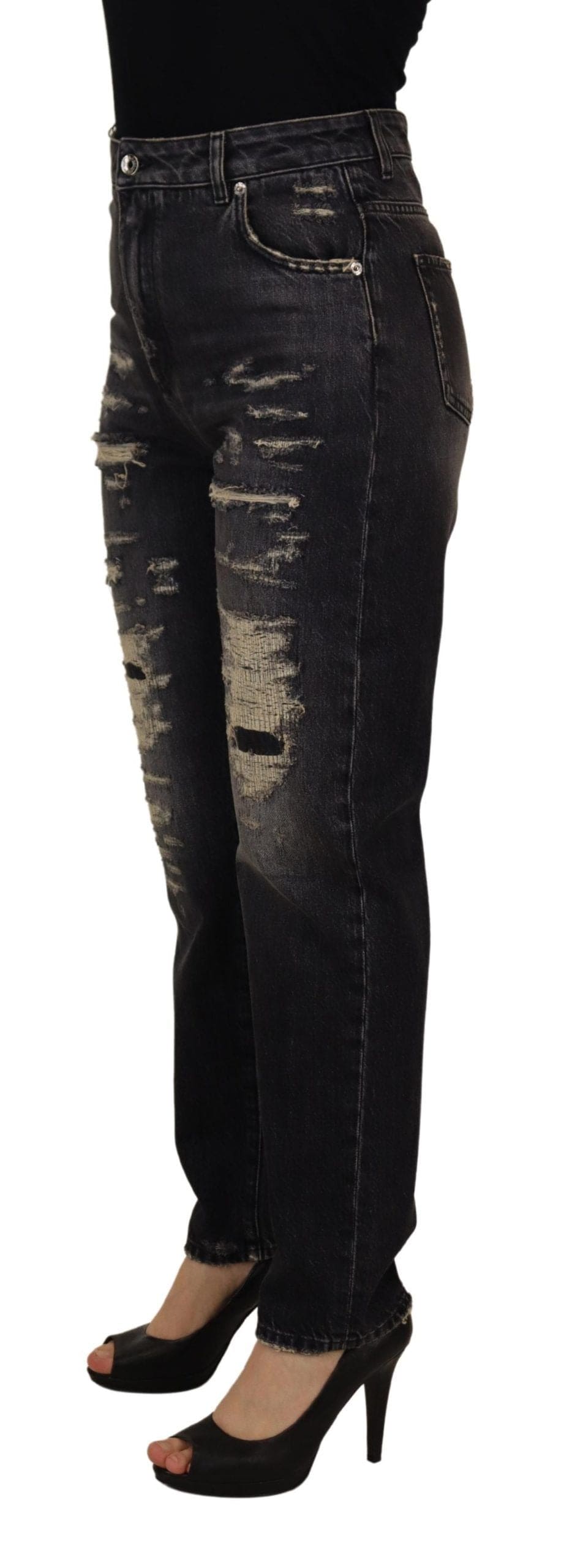 Jean skinny taille haute élégant Dolce &amp; Gabbana