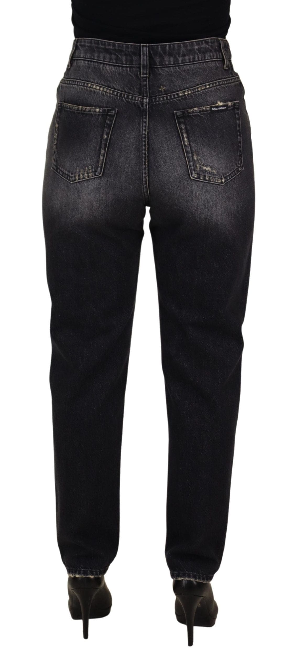 Jean skinny taille haute élégant Dolce &amp; Gabbana