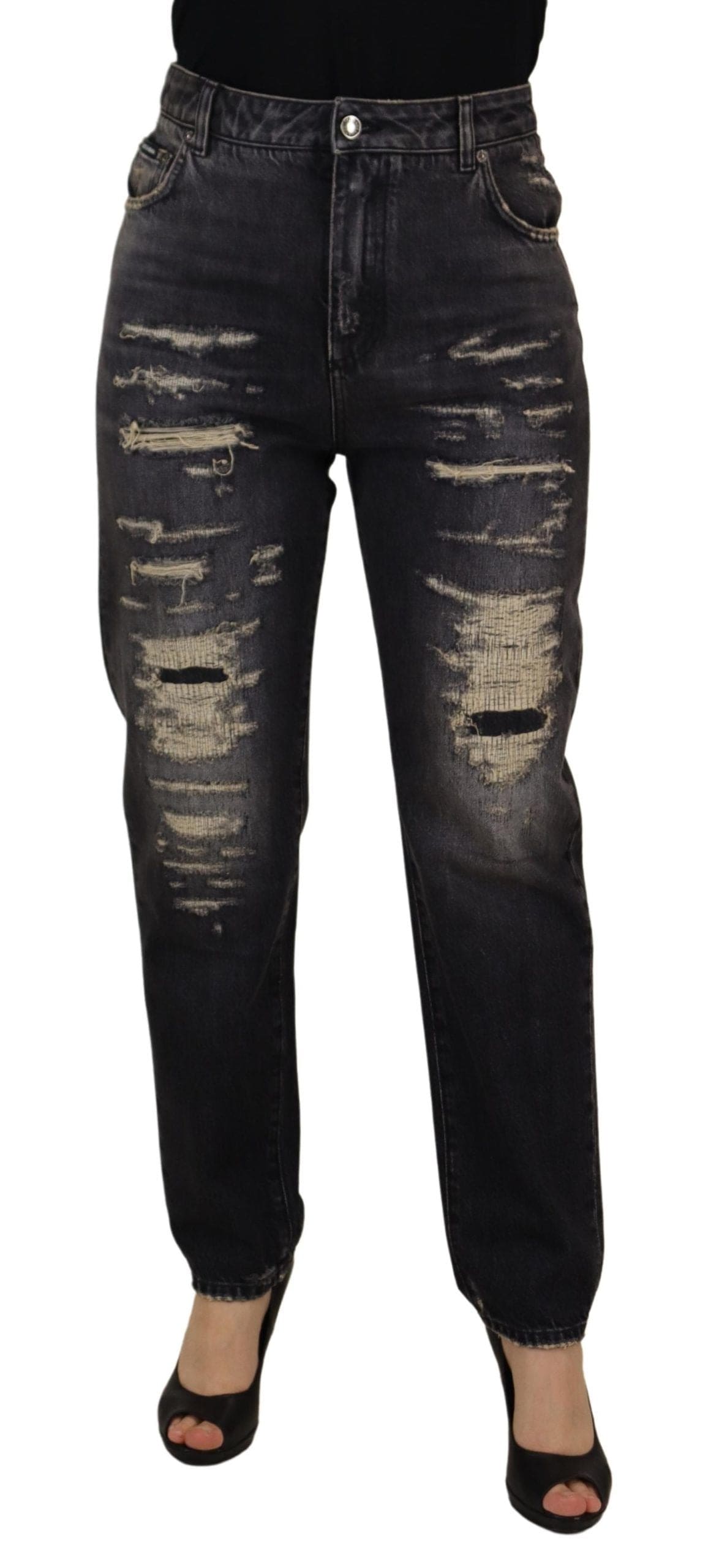 Jean skinny taille haute élégant Dolce &amp; Gabbana