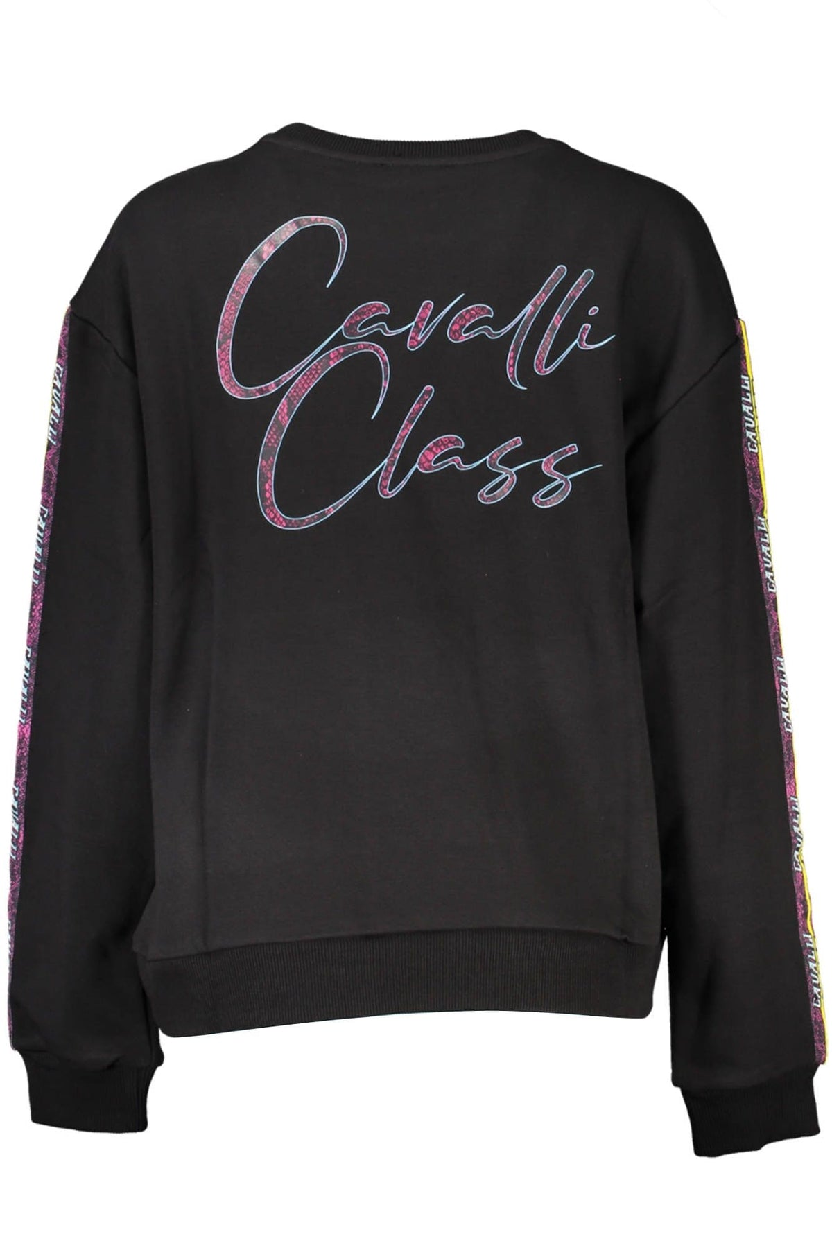 Sudadera elegante de manga larga con adornos de Cavalli Class