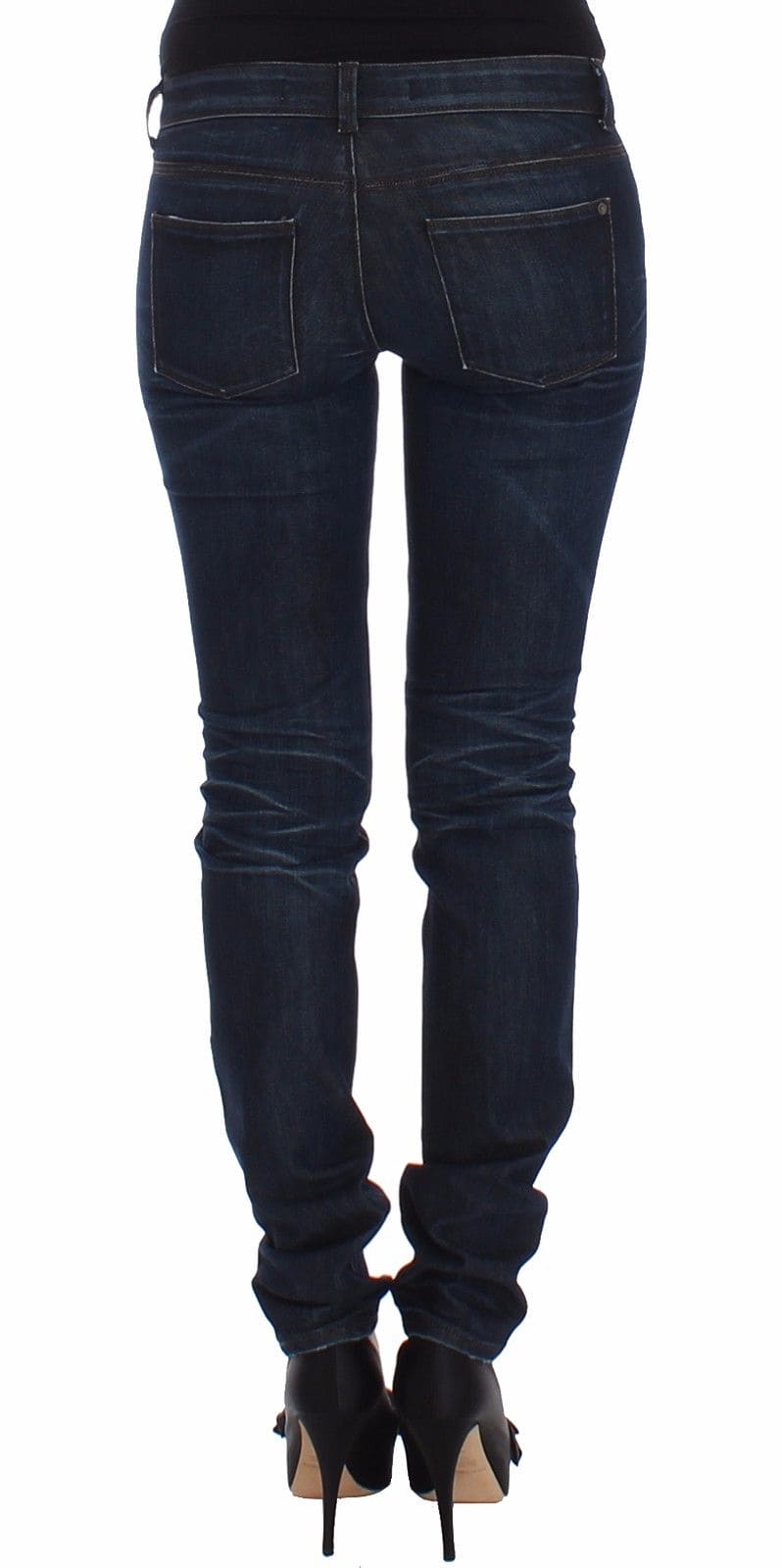 Ermanno Scervino Jean skinny bleu foncé chic