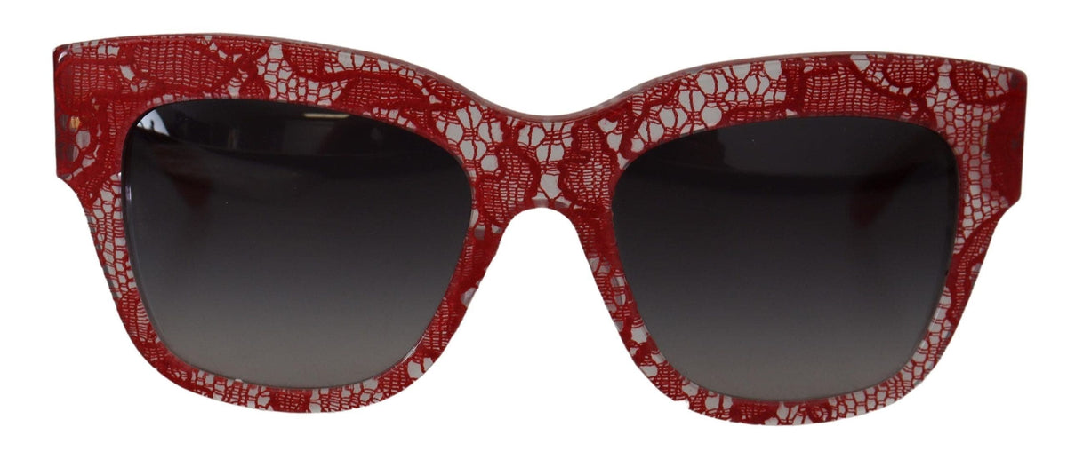 Lunettes de soleil teintées en dentelle sicilienne chic de Dolce &amp; Gabbana