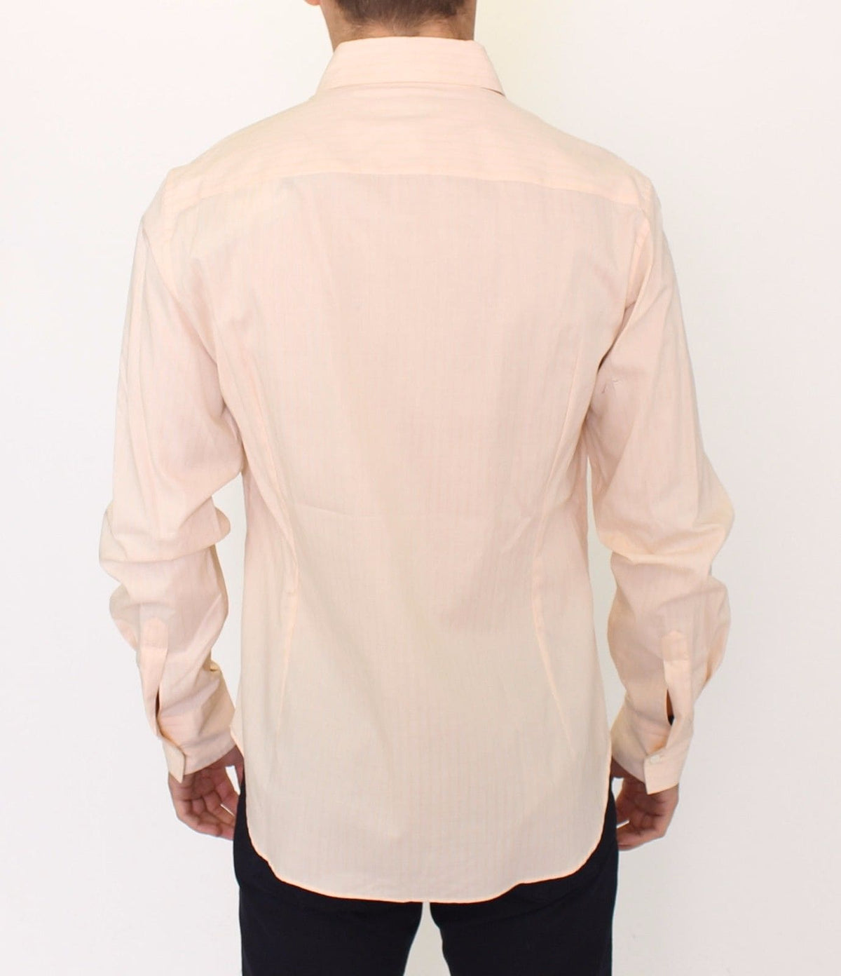 Ermanno Scervino Camisa de algodón a rayas Sunset Hues