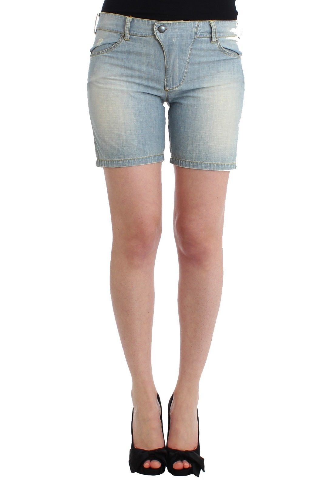 Short Chic En Jean Bleu - Ermanno Scervino