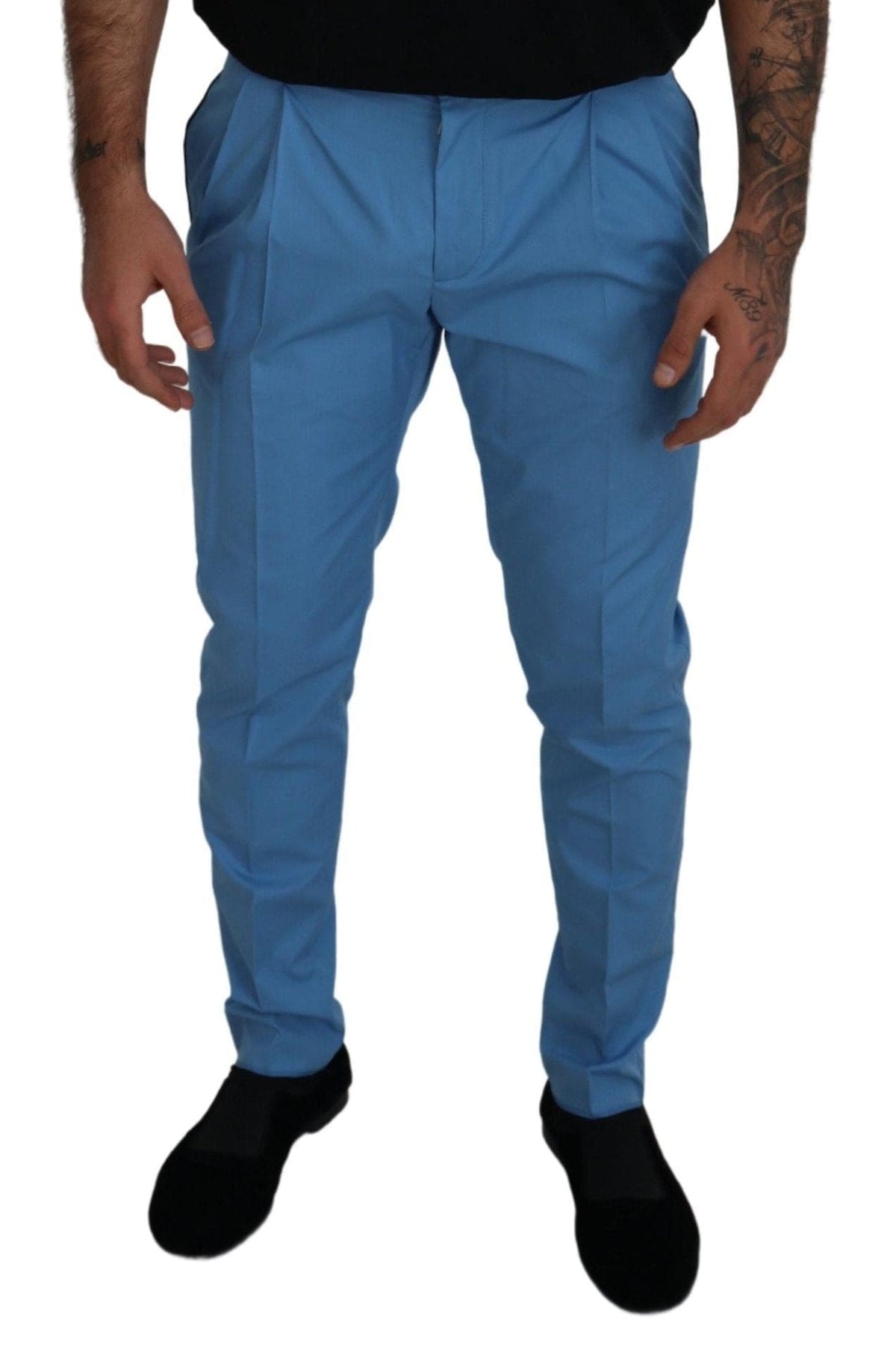 Pantalon chino slim élégant Dolce &amp; Gabbana - Offrez-vous le luxe italien