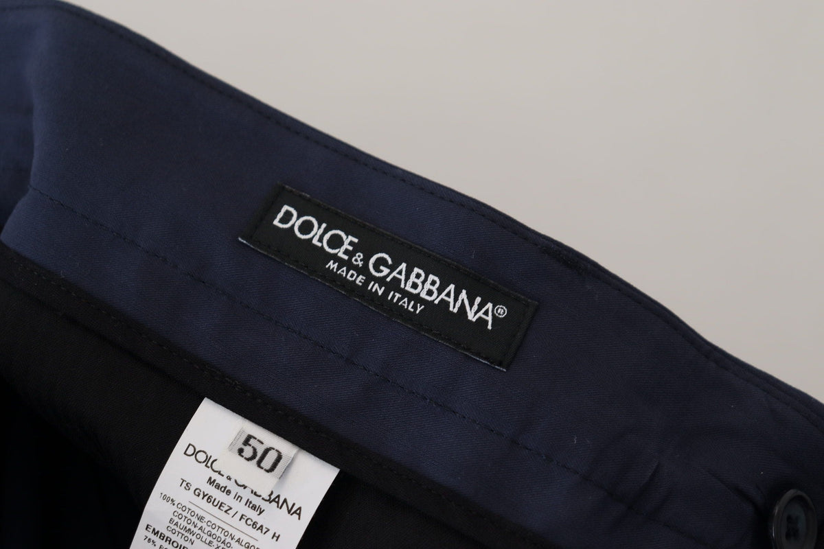 Chinos Dolce &amp; Gabbana Chic Slim Fit en azul