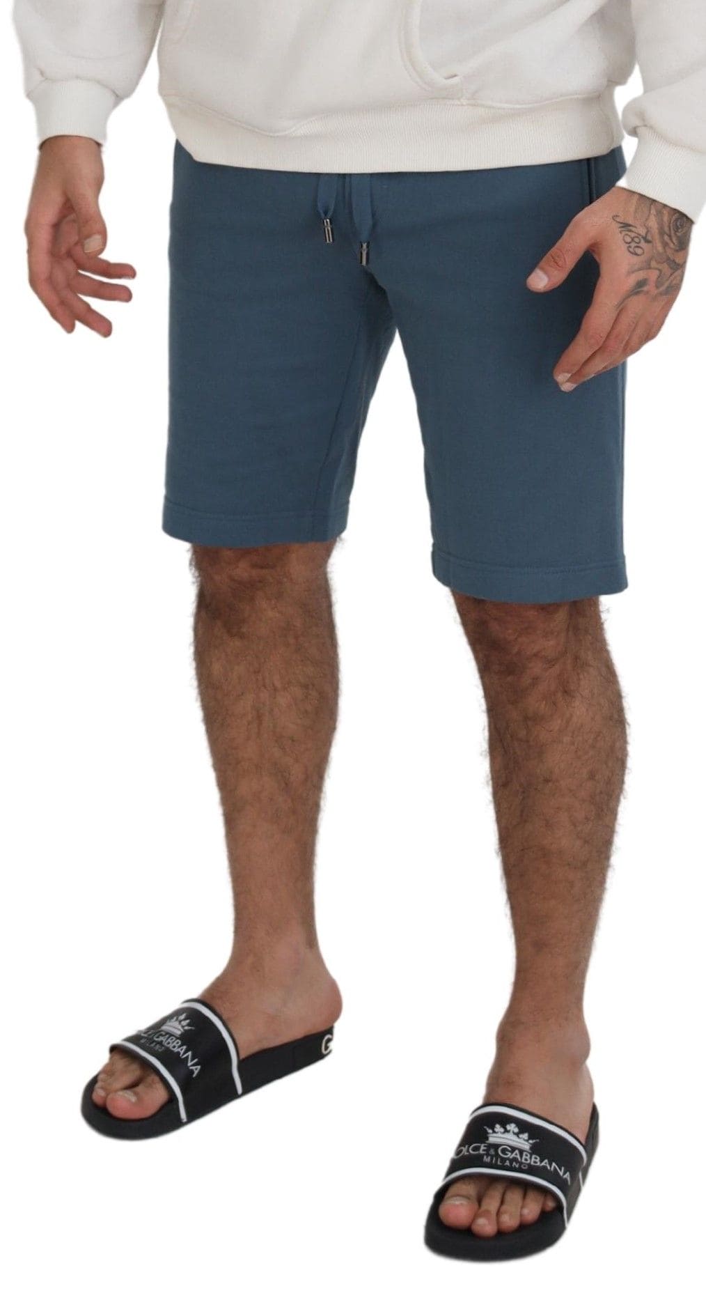 Bermudas elegantes azules de Dolce &amp; Gabbana - Corte regular