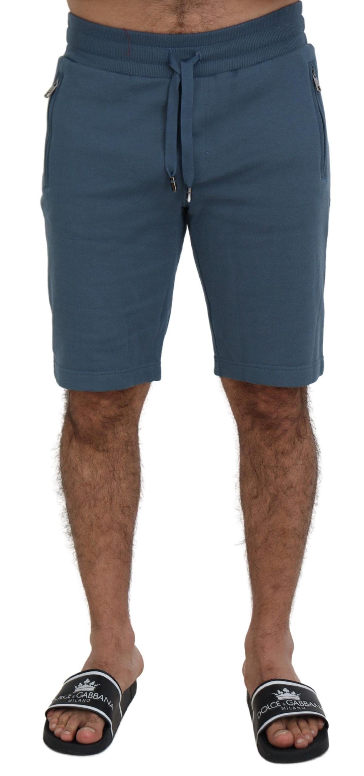 Bermudas elegantes azules de Dolce &amp; Gabbana - Corte regular